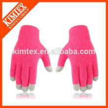 Fashion custom cheap winter knit gloves